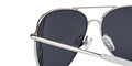 AVIATOR ⑩ SILVER BLUE GREY POLARIZED