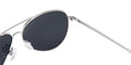 AVIATOR ⑩ SILVER BLUE GREY POLARIZED