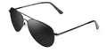 AVIAT⑩R BLACK POLARIZED