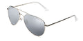 AVIATOR ⑩ SILVER SILVER POLARIZED