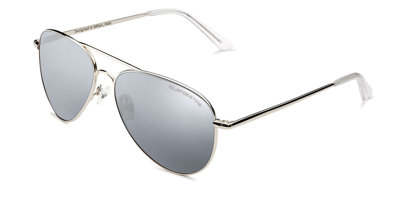 AVIATOR ⑩ SILVER SILVER POLARIZED