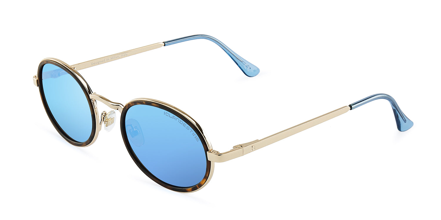 OV⑰ GOLD MATTE HABANA ICE BLUE