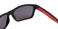 SQUARE⑥ MATTE BLACK RED N by HYPE